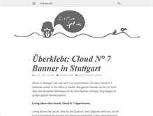 Tablet Screenshot of fakeblog.de